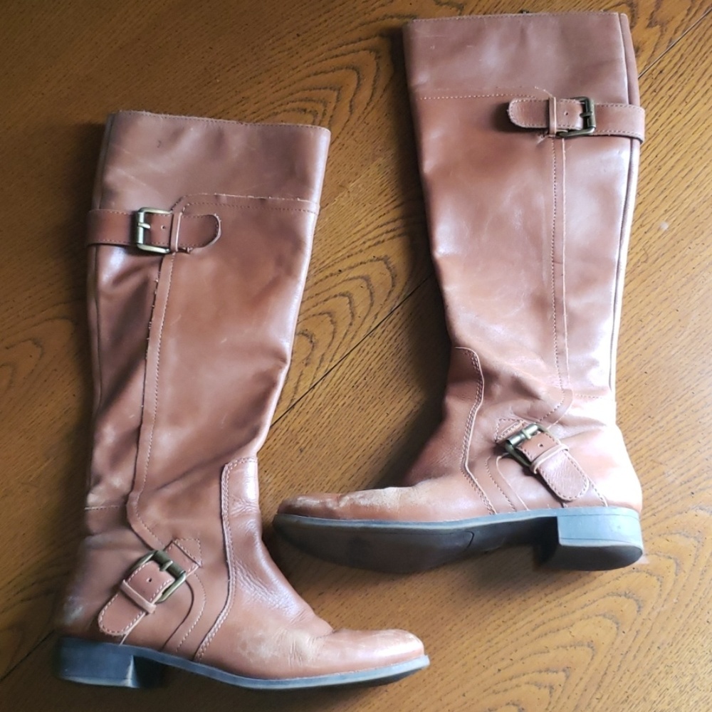 Nine West women's vintage leather boots